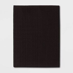 100% Polyester 15" x 20" Kitchen Drying Mat - Black